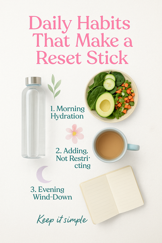 Daily Habits That Make a Reset Stick